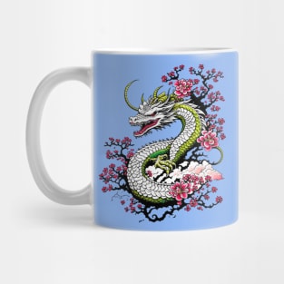 Sakura Dragon Mug